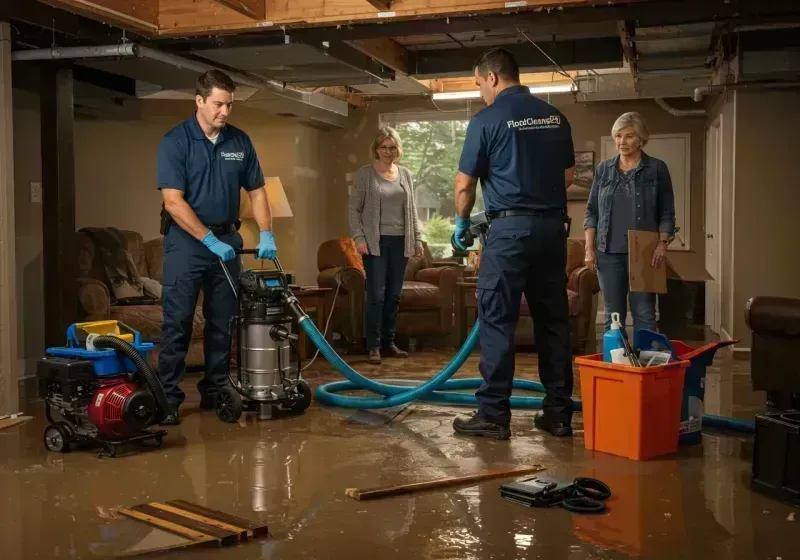 Basement Water Extraction and Removal Techniques process in Bremen, IN